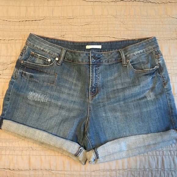 Ruff Hewn Denim Shorts - Picture 1 of 3